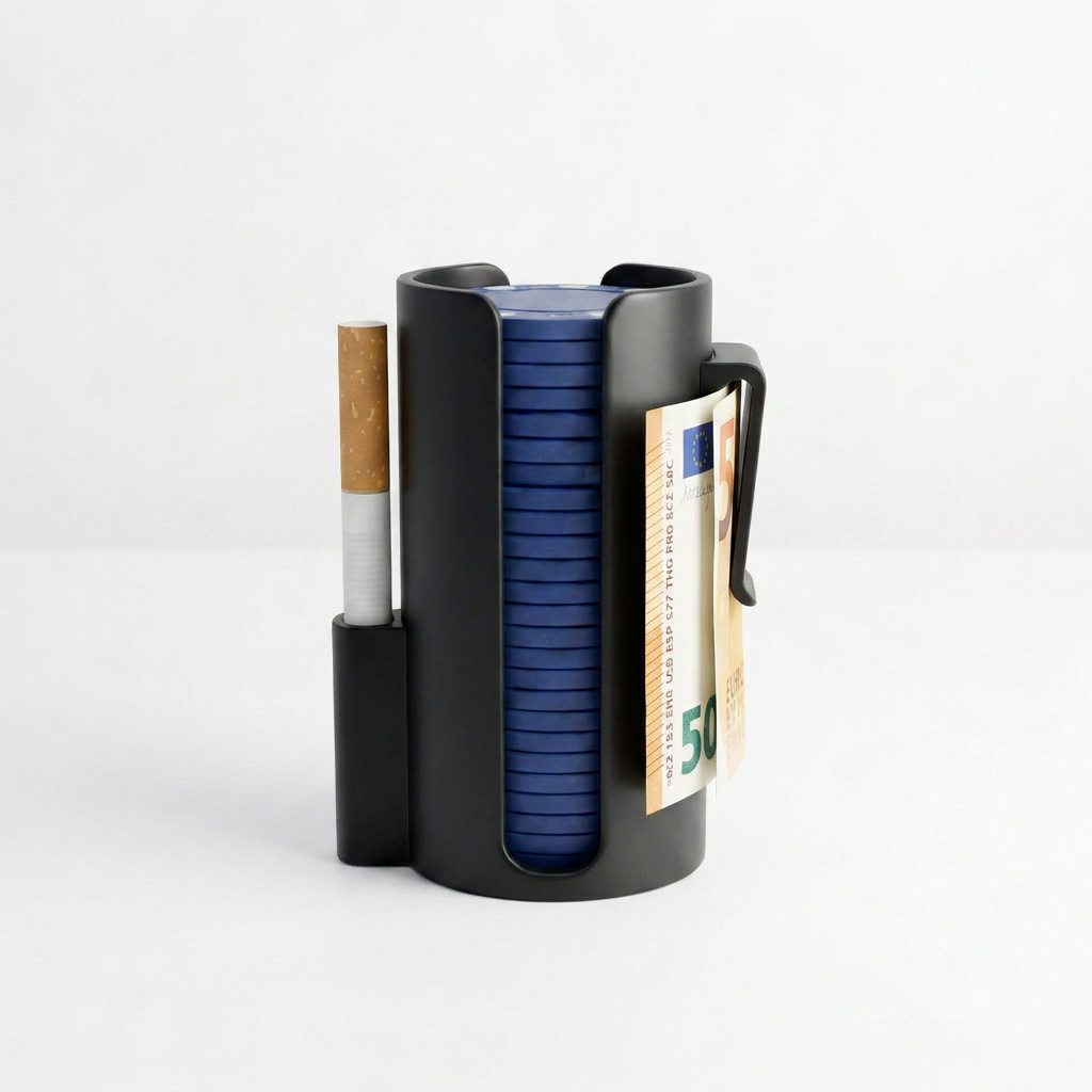 StackMate mit Zigarettenhalter